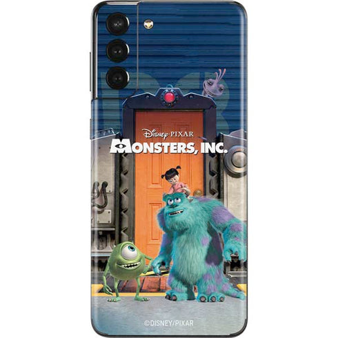 Disney Monsters Inc. Movie Poster Galaxy S21 Plus 5G Skin